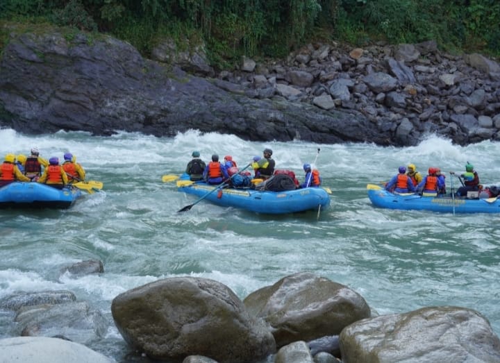 White Water Rafting on the Siang